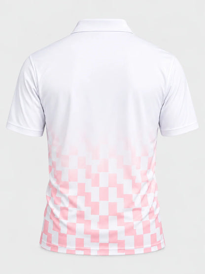 Blush Fairway Fade Performance-Poloshirt