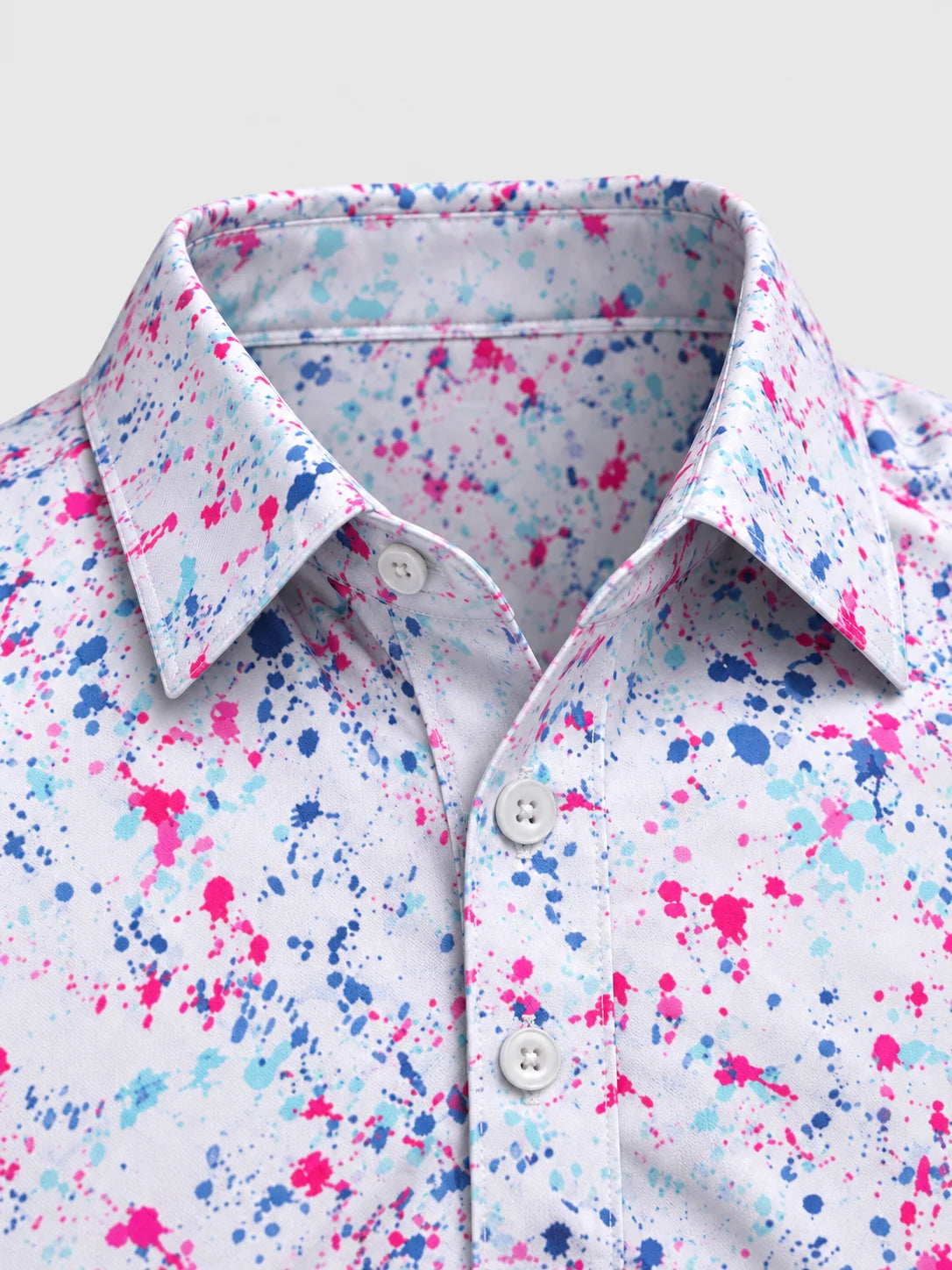 Paint Splash Performance-Golf-Poloshirt