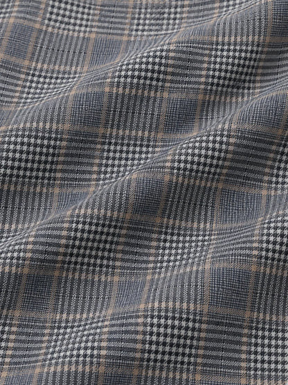 Ashford Plaid Golf Quarter-Zip-Pullover