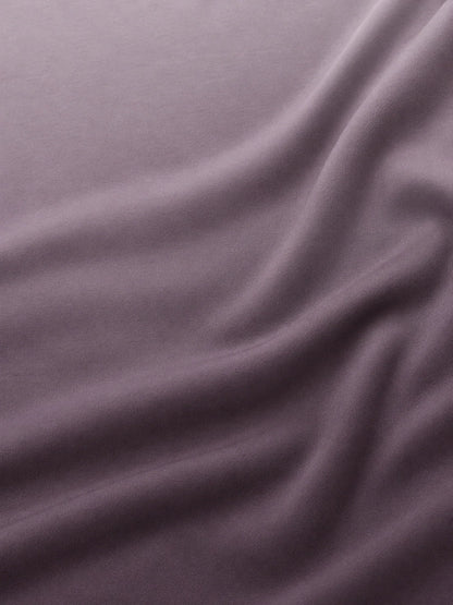 Golfpullover in Mauve mit Ombre-Farbverlauf und Viertelreißverschluss