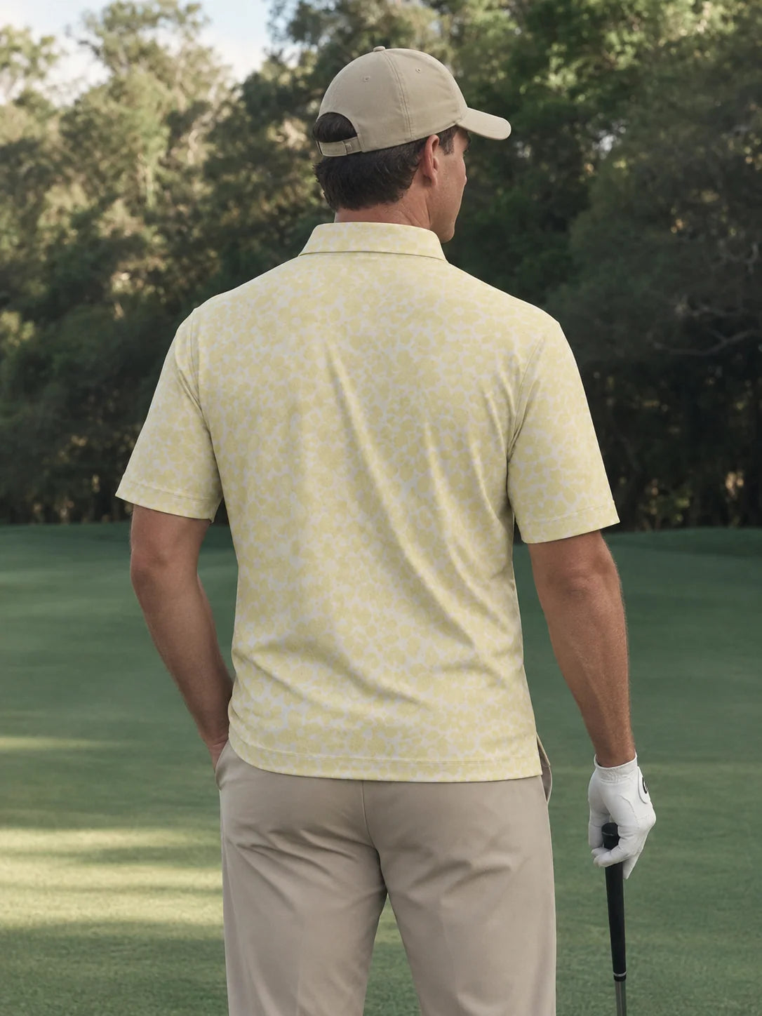 Sunny Bloom Performance-Golf-Poloshirt