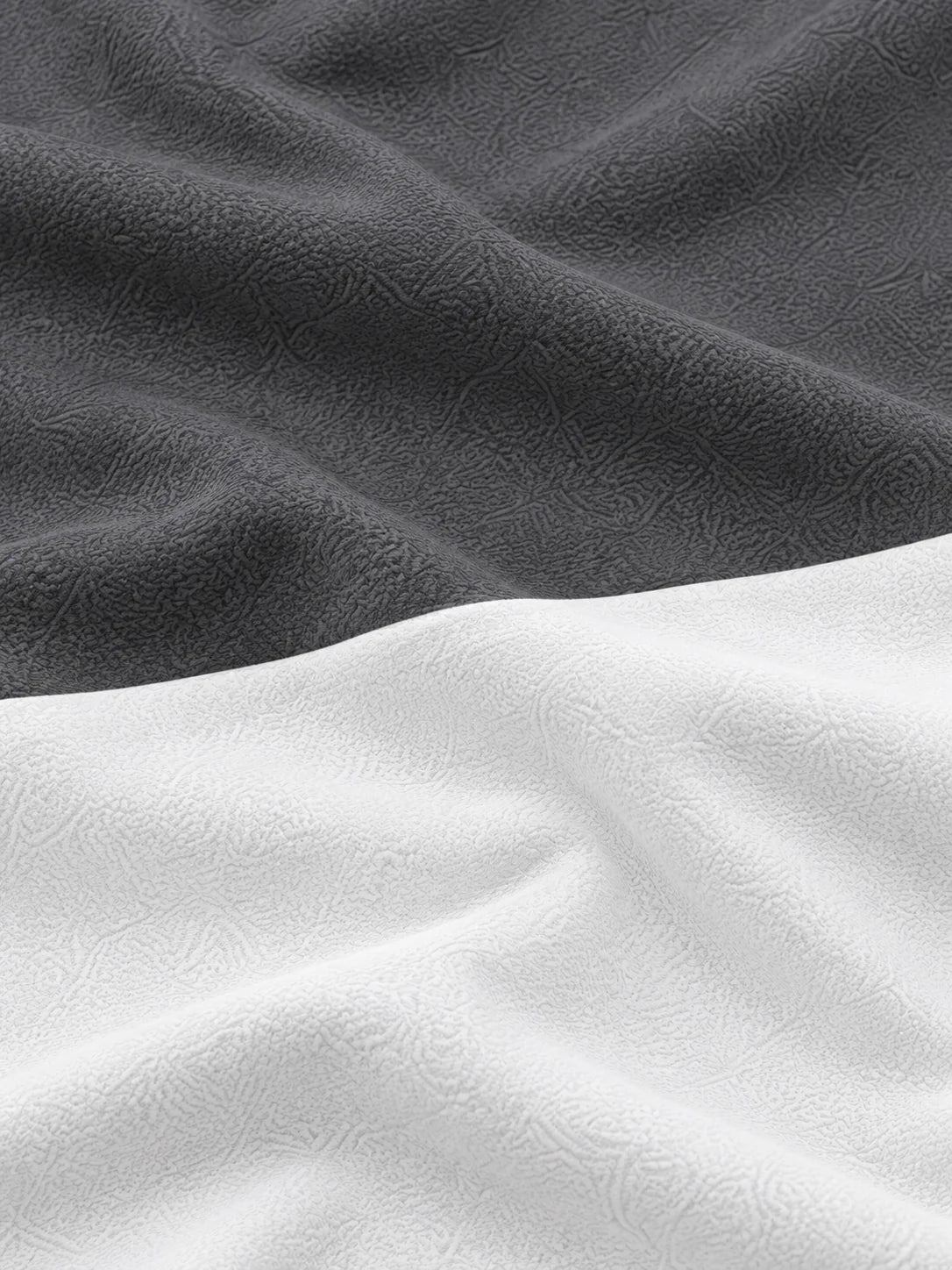 Golf-Pullover in Anthrazit mit Colorblock-Design und kurzem Reißverschluss