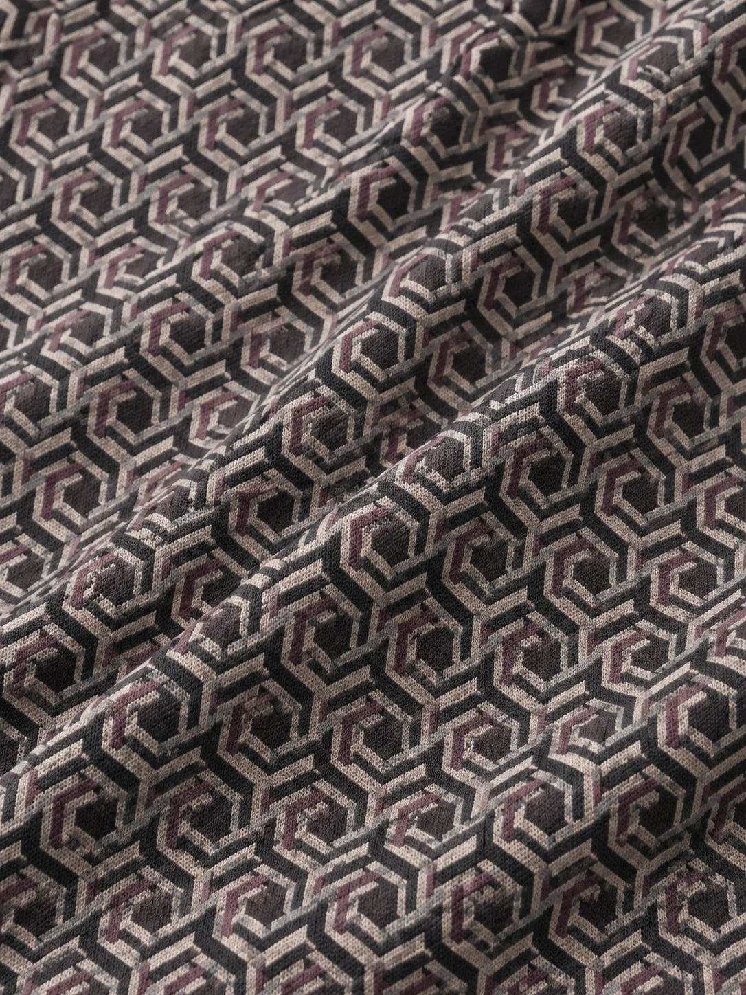 Modern Geo Performance Golf Quarter-Zip Pullover